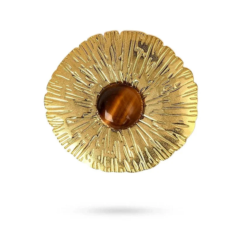 Bague Bagues pierre naturelle œil de tigre