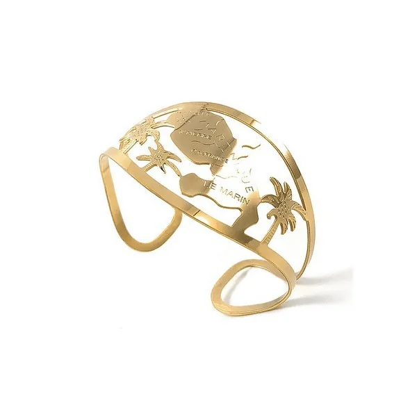 Bague Martinique doré