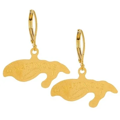 Boucles Martinique doré