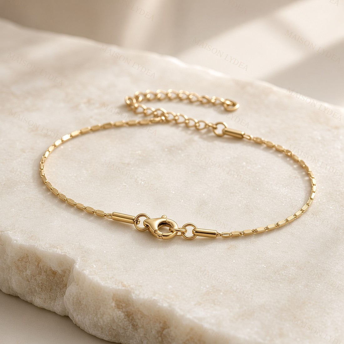 Bracelet Fin or