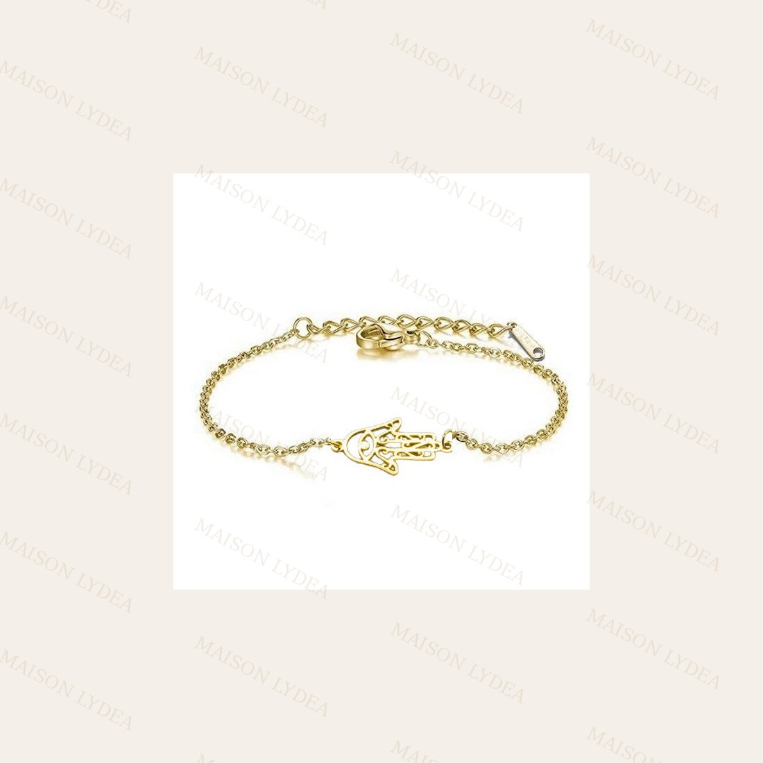 Bracelet Main de Fatma or