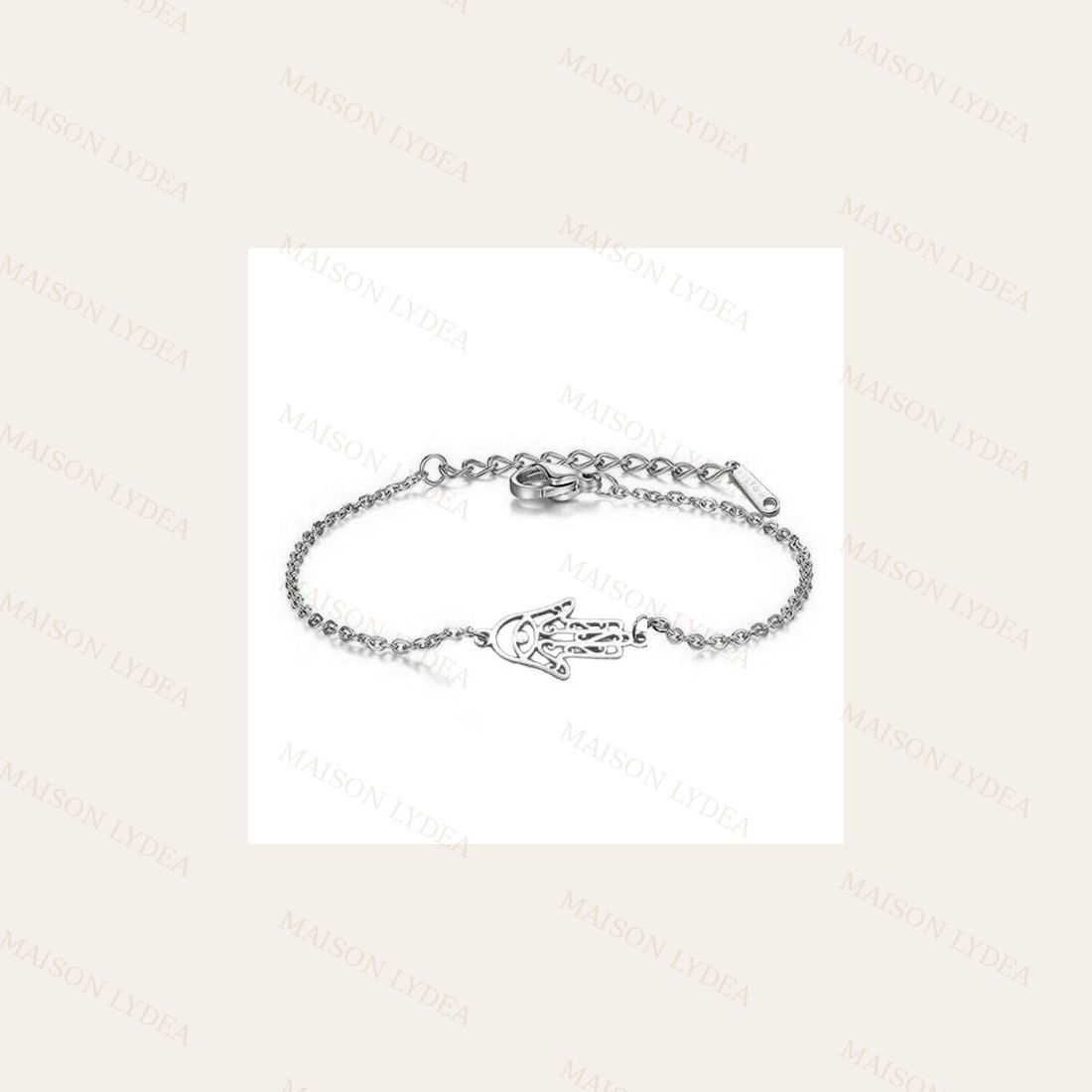 Bracelet Main de Fatma Argenté