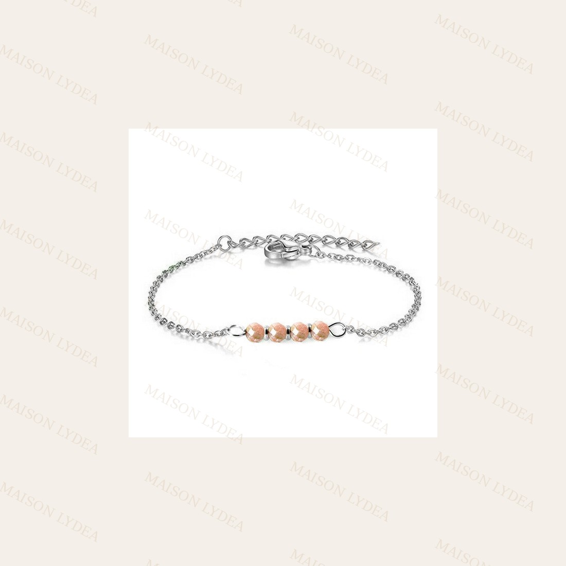 Bracelet - Argenté - Lignée de