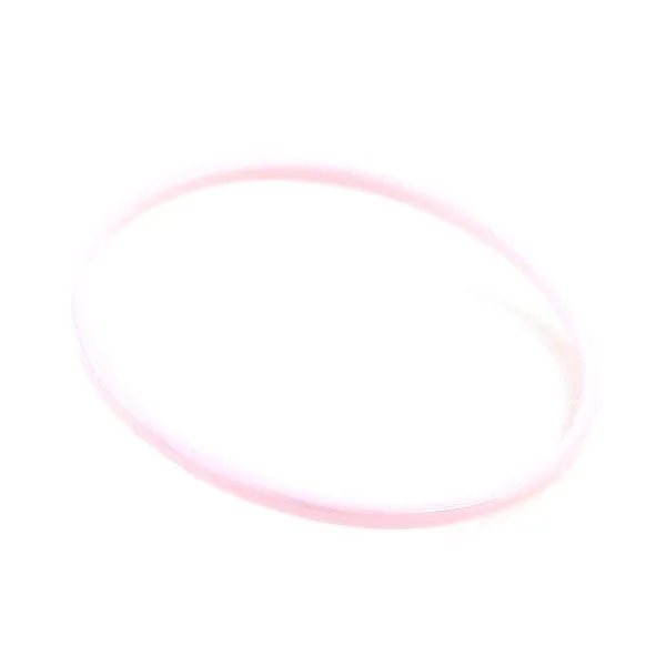 Bracelet fin, céramique rose pâle