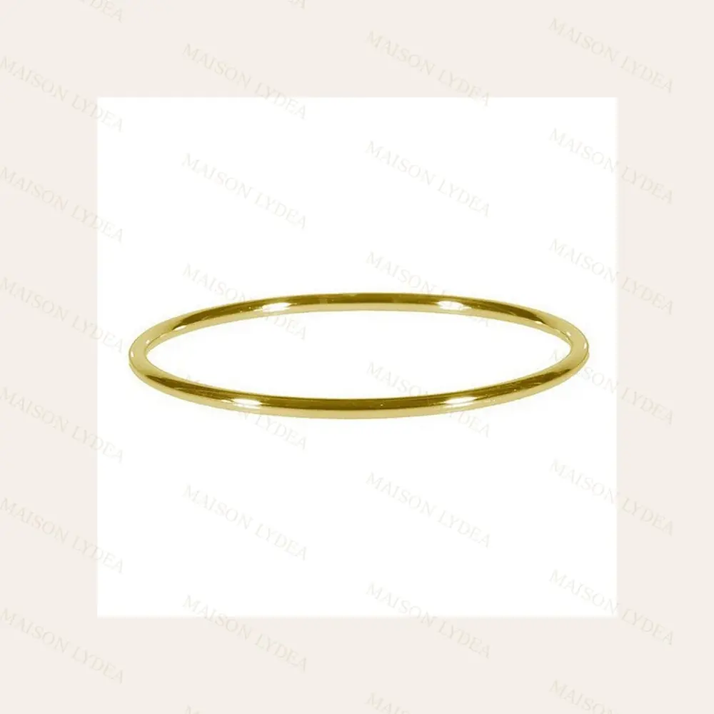 Bracelet Jonc Doré or 18K