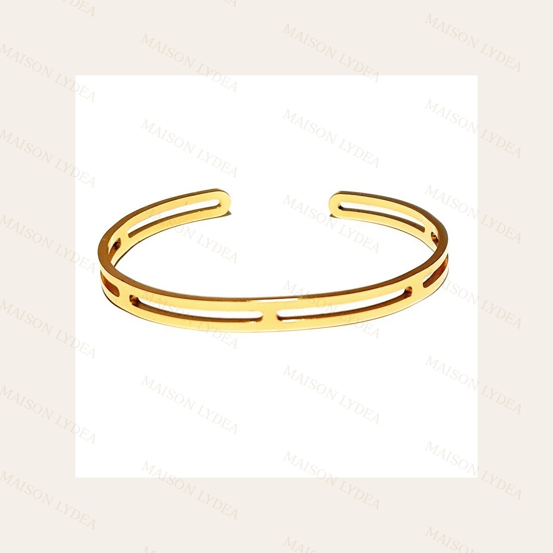 Bracelet Jonc Double Rang
