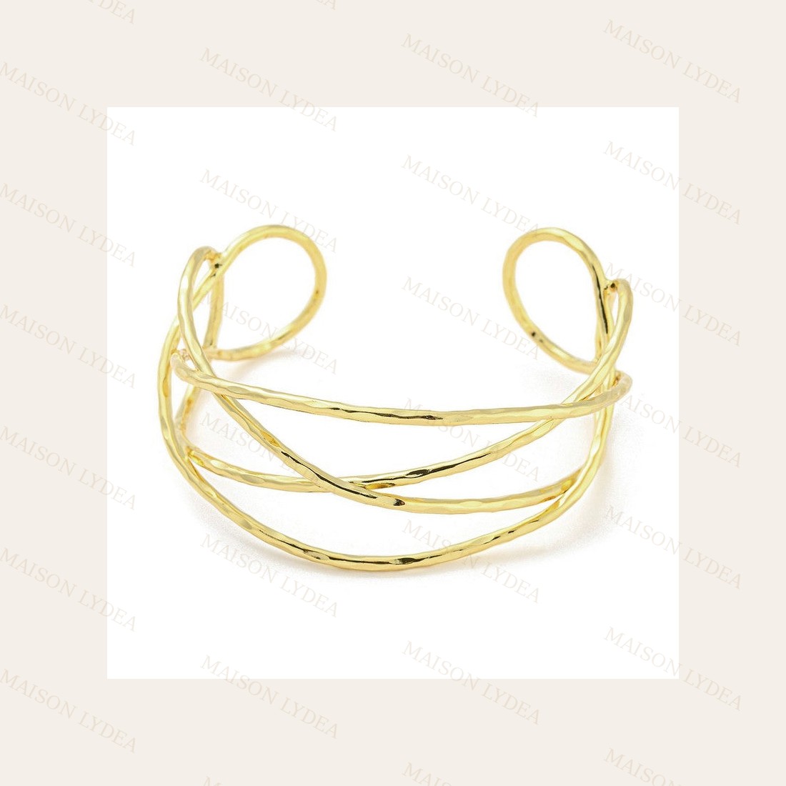 Bracelet Jonc Entrelacé
