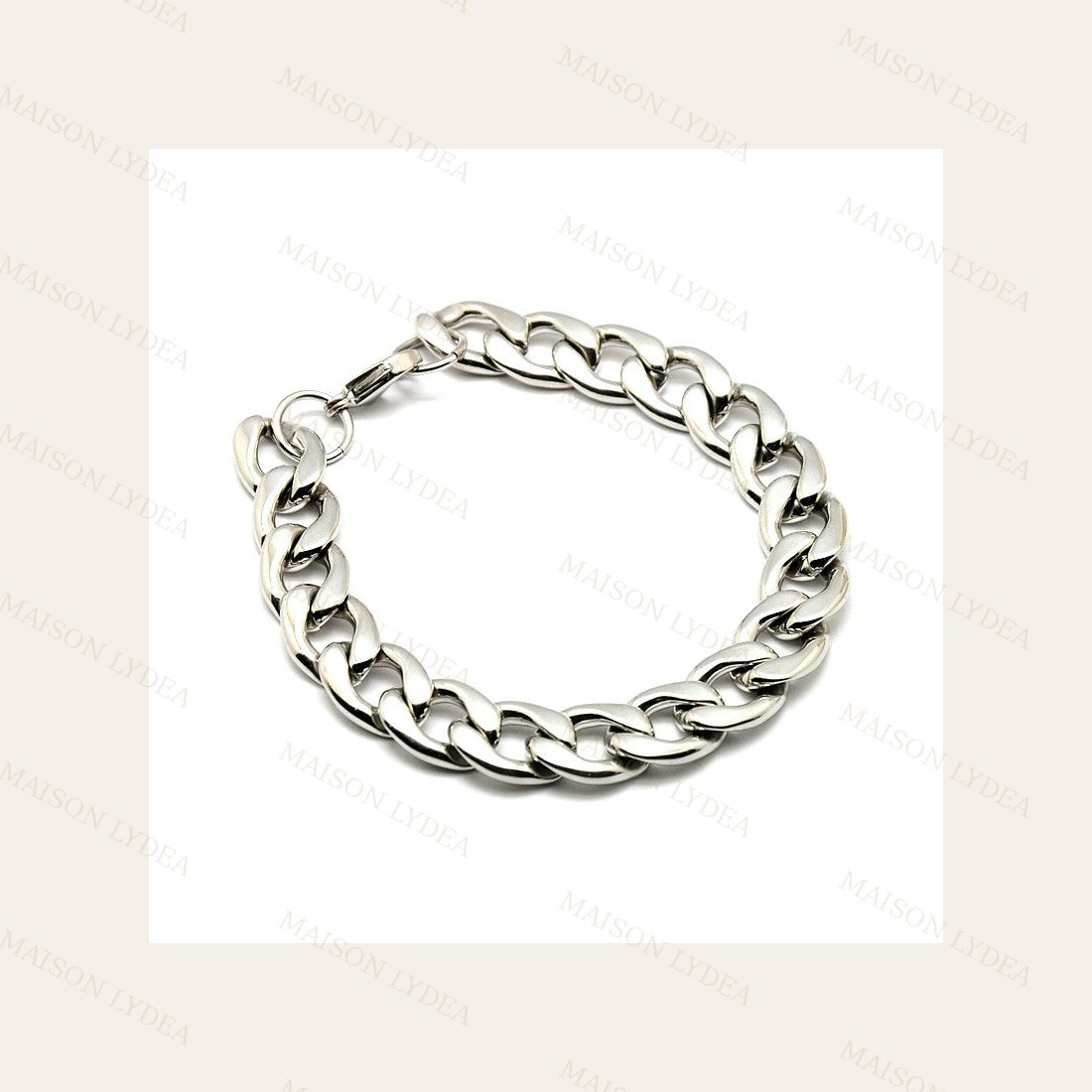 Bracelet Maille Gourmette