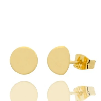 Boucles D'oreilles Puces Très Fine