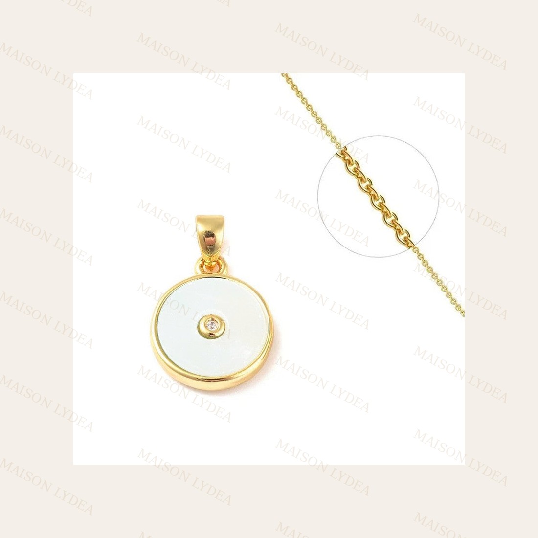 Collier Coquille de Nacre