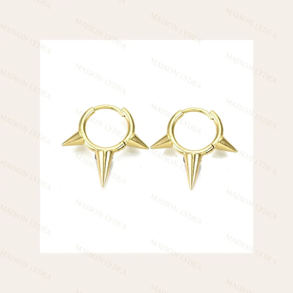 Boucles D'oreilles Créoles Cones